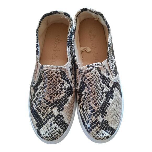 Altar’d State Loni Snakeskin Sneakers - Picture 1 of 3